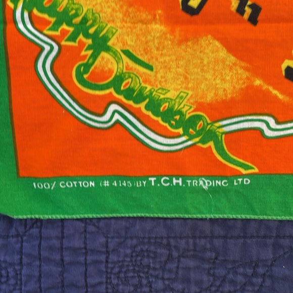 Motorcycle Eagle Happy-Davidson Motor Cycles Bandana - Picture 3 of 6